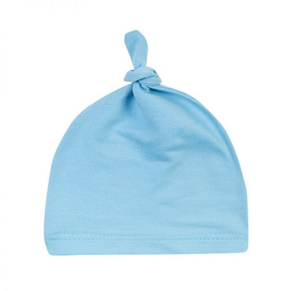 2019 Cotton Newborn Baby Knot Beanies Girls Sleep Caps - Image 6