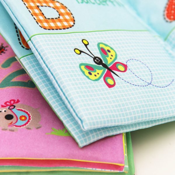 4 Style Baby Toys Soft Cloth Books Rustle Sound Infant Educational Stroller Rattle Toy Newborn Crib Bed Baby Toys 0-36 Months - Image 3