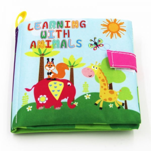 4 Style Baby Toys Soft Cloth Books Rustle Sound Infant Educational Stroller Rattle Toy Newborn Crib Bed Baby Toys 0-36 Months - Image 4