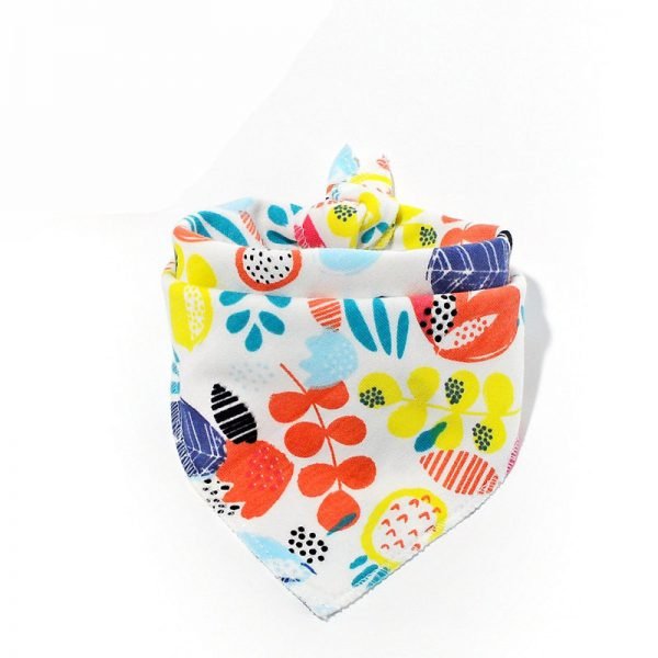 Baby Bibs Cotton Baby Feeding Apron Triangle Cute Baby Bibs Girls Boys Cartoon Feeding Scarf Bib Collar Bib Burp Cloth - Image 5