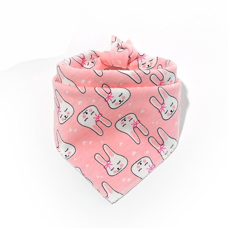 Baby Bibs Cotton Baby Feeding Apron Triangle Cute Baby Bibs Girls Boys Cartoon Feeding Scarf Bib Collar Bib Burp Cloth - Image 6