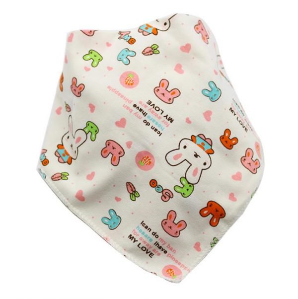 Baby Bibs Waterproof Triangle Cotton Cartoon Child Baberos Bandana Bibs Babador Dribble Bibs Newborn Slabber Absorbent Cloth - Image 4