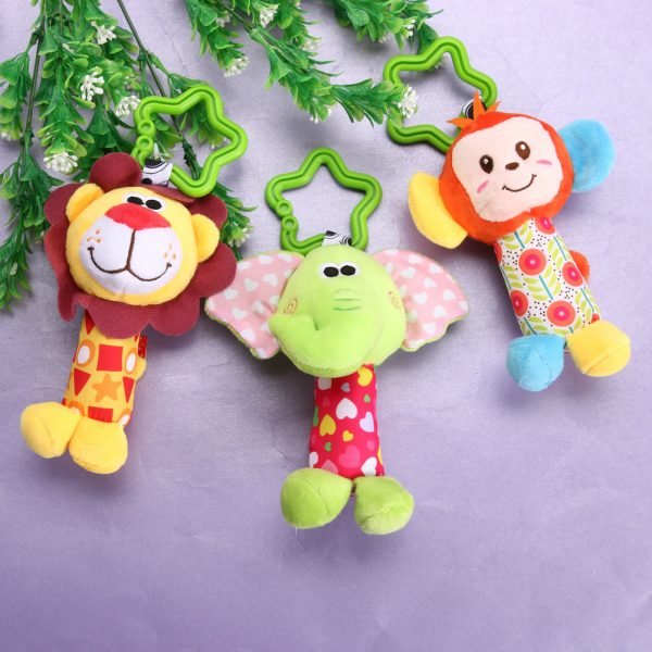 Baby Handbell Newborn Boys Girls Infant Soft Cute Animal Doll Handbells Developmental Baby Bells Toys - Image 4