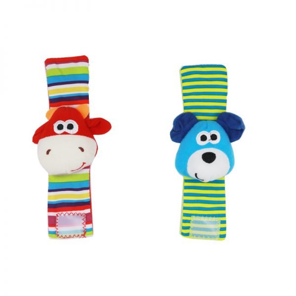 Baby rattle toys Garden Bug Wrist Rattle and Foot Socks Animal Cute Cartoon Baby Socks rattle toys 9% off - Image 4