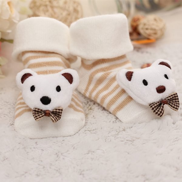 Baby socks rubber anti slip floor cartoon kids Toddlers autumn spring Fashion Animal newborn Cute 0-6-12month - Image 4