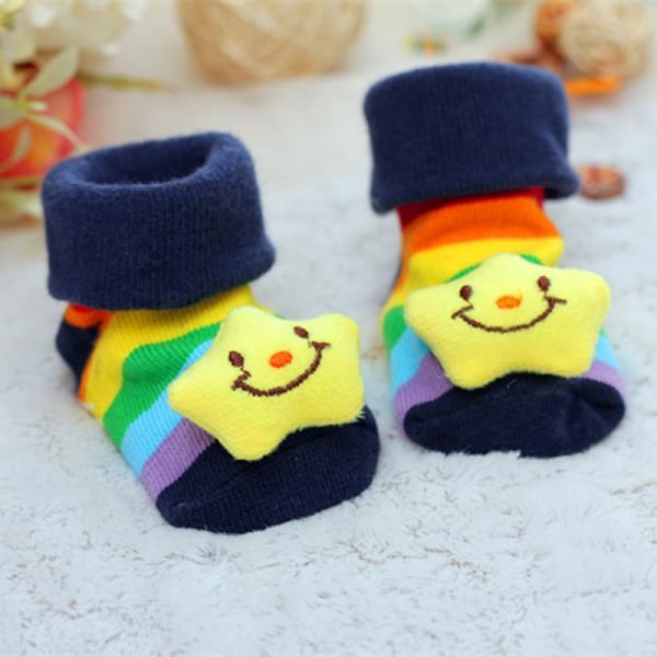 Baby socks rubber anti slip floor cartoon kids Toddlers autumn spring Fashion Animal newborn Cute 0-6-12month - Image 5