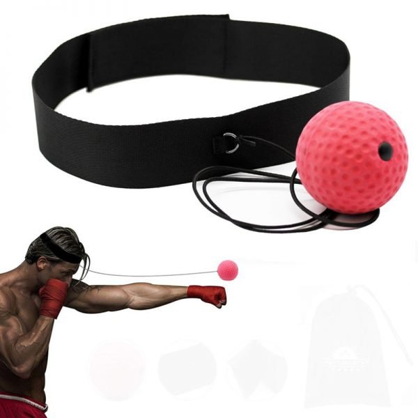 Boxing Reflex Speed Punch Ball Training Hand Eye Coordination with Headband Improve Reaction Muay Thai Gym Exercise Equipment