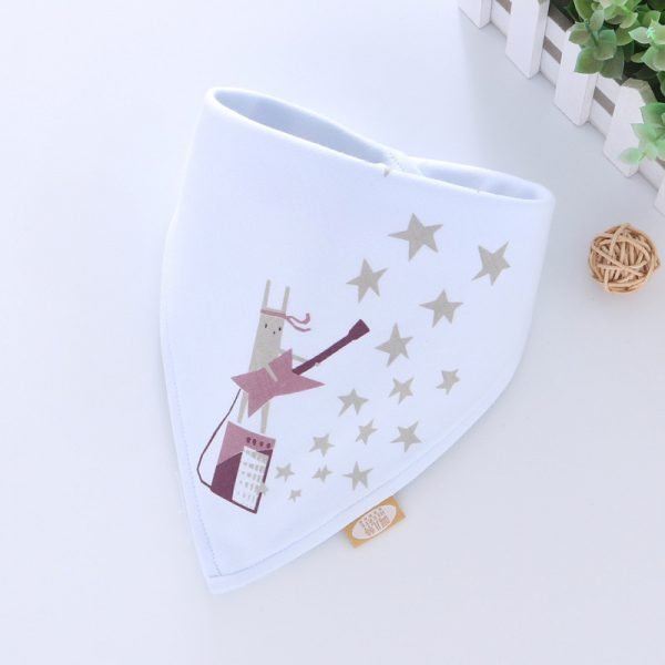 Cotton Bandana Bibs Baby Babador Feeding Smock Infant Burp Cloths Cartoon Saliva Towel Baby Eating Accessory Soft Baby Stuff - Image 6