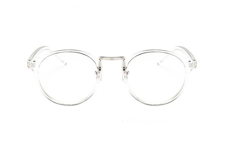 Fashion Transparent round glasses clear frame Women Spectacle myopia glasses  Men EyeGlasses Frame nerd optical frames clear - Image 2