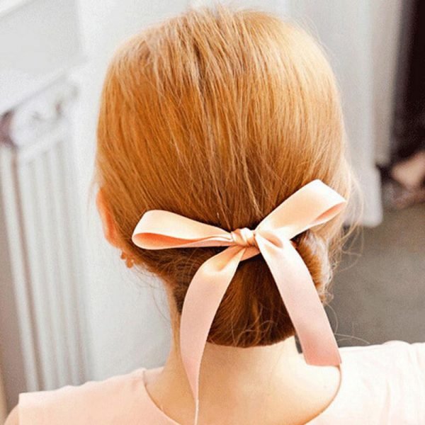 Fashion Women Hair Accessories New Hair Curls Bun Head Band Hair Maker Magic Hair Making Tool Ribbon Bowknot Bun Maker New - Image 5