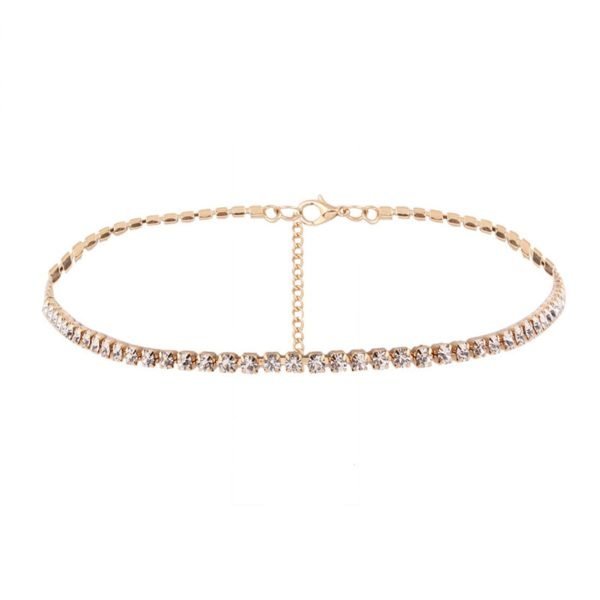 H:HYDE Fashion Jewelry Accessories Luxury Rhinestone Choker Necklace for Women Temperament Collar mujer Necklace Birthday Gift - Image 4