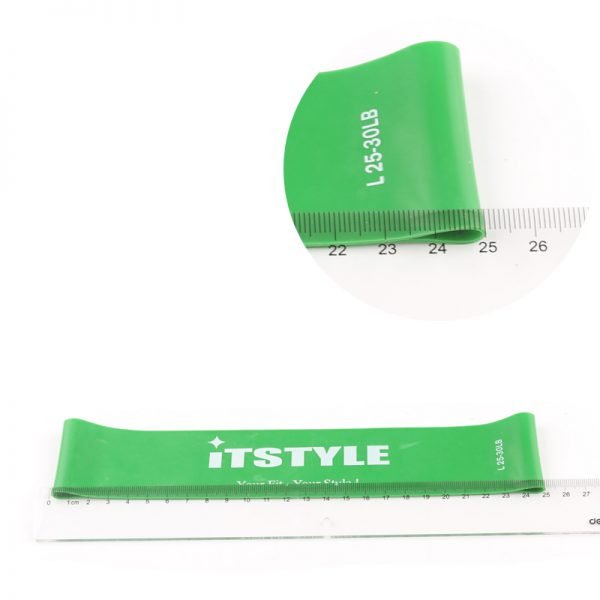 ITSTYLE Resistance Bands 6 Levels Exercises Elastic Fitness Training Yoga Loop Band Workout Pull Rope With Strength Test Video - Image 3