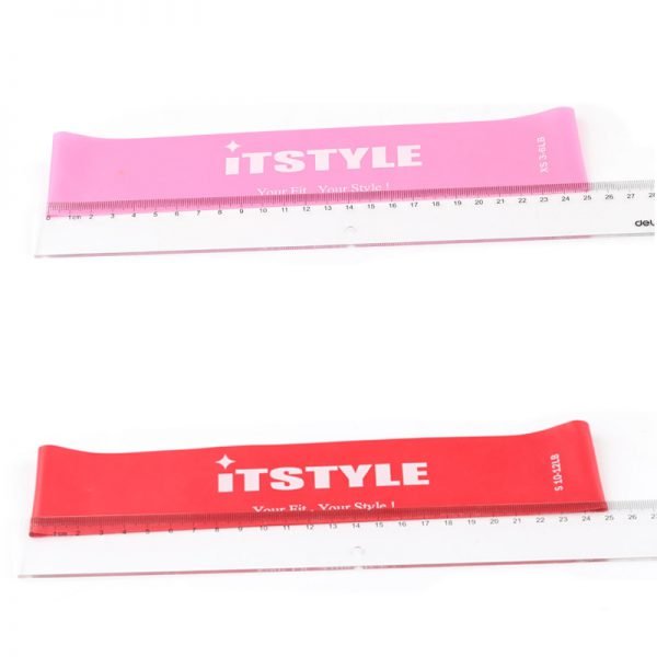 ITSTYLE Resistance Bands 6 Levels Exercises Elastic Fitness Training Yoga Loop Band Workout Pull Rope With Strength Test Video - Image 6