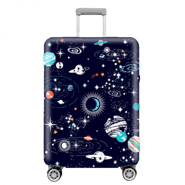 LXHYSJ Elastic Fabric Luggage Protective Cover, Suitable18-32 Inch , Trolley Case Suitcase Dust Cover Travel Accessories - Image 4