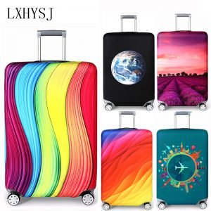 LXHYSJ Elastic Fabric Luggage Protective Cover, Suitable18-32 Inch , Trolley Case Suitcase Dust Cover Travel Accessories