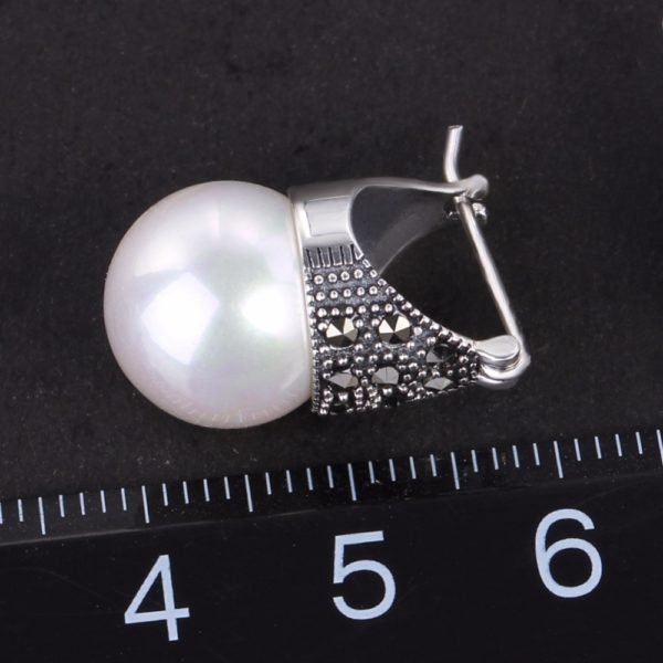 Lotus Fun Real 925 Sterling Silver Natural Handmade Designer Fine Jewelry Vintage Fashion Drop Earrings for Women Brincos Bijoux - Image 3