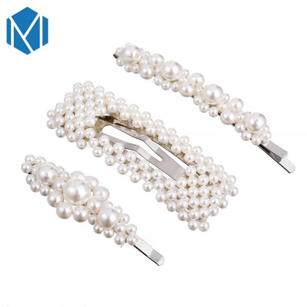 M MISM Full pearls Hair Clips for Women Fashion Sweet Imitation Korean Style Hairpins Alloy BB Hairgrip Girls Hair Accessories - Image 6