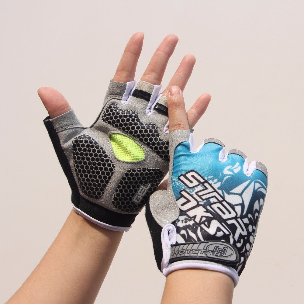 Men & Women's Sports 3D GEL Padded Anti-Slip Gloves Gym Fitness Weight Lifting Body Building Exercise Training Workout Crossfit - Image 2