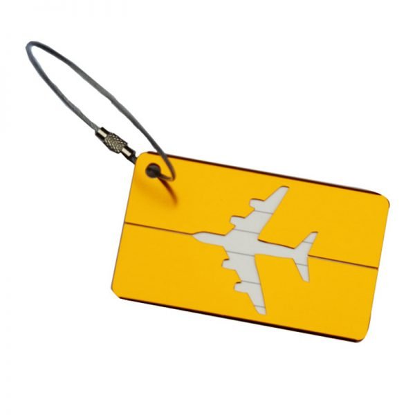 Metallic Travel Accessories Luggage&bags Accessores Cute Novelty Rubber Funky Travel Luggage Label Straps Suitcase Luggage Tags - Image 6