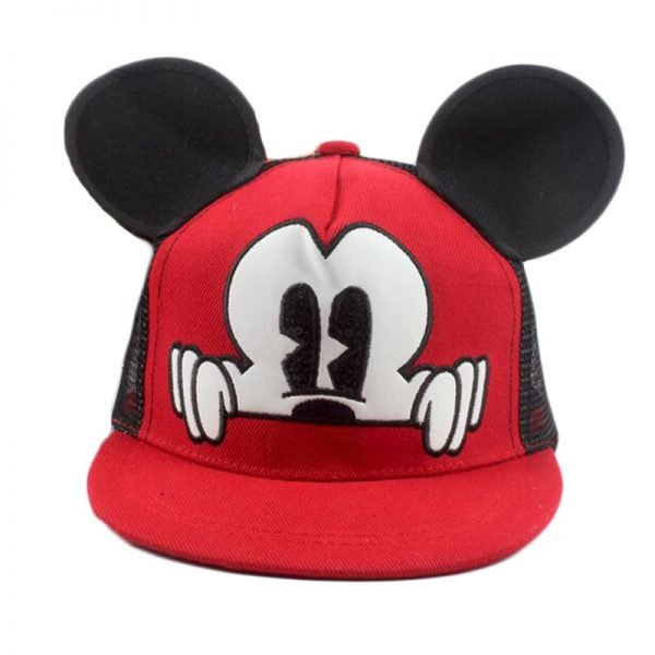 Mickey Ears Baby Sun Hats Children Snapback Baseball Cap Summer Toddler Kids Baby Boy Girls Hats Bucket Caps Casquette Enfant - Image 2