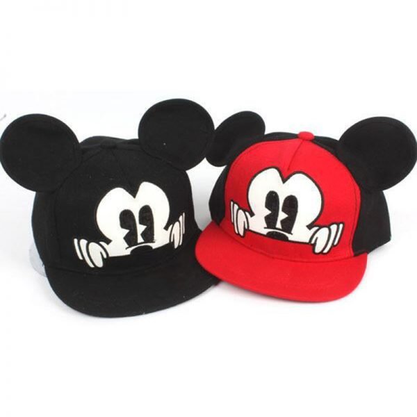 Mickey Ears Baby Sun Hats Children Snapback Baseball Cap Summer Toddler Kids Baby Boy Girls Hats Bucket Caps Casquette Enfant - Image 4