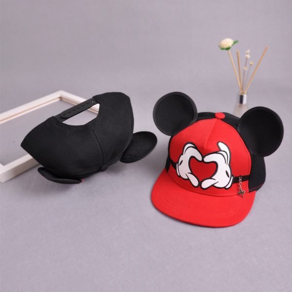 Mickey Ears Baby Sun Hats Children Snapback Baseball Cap Summer Toddler Kids Baby Boy Girls Hats Bucket Caps Casquette Enfant - Image 6