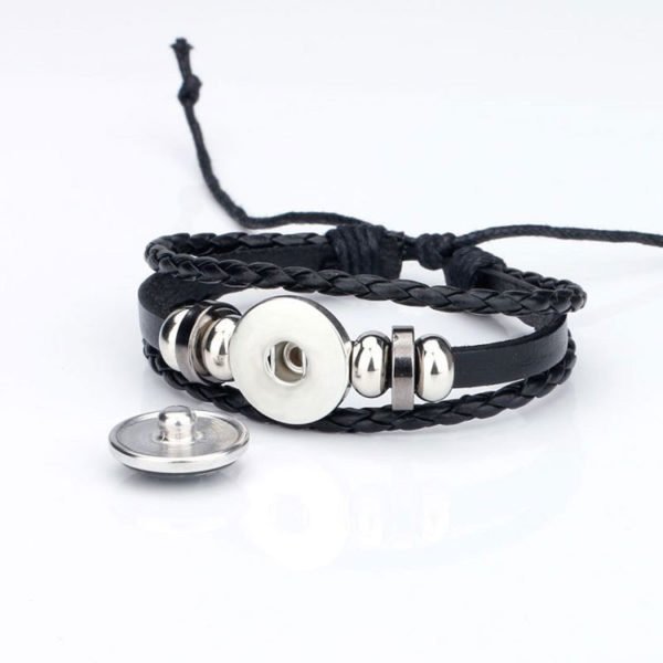 New 12 Constellation Luminous Bracelet Men Leather Bracelet Charm Bracelets for Men Boys Women Girl Jewelry Accessories Gifts - Image 2