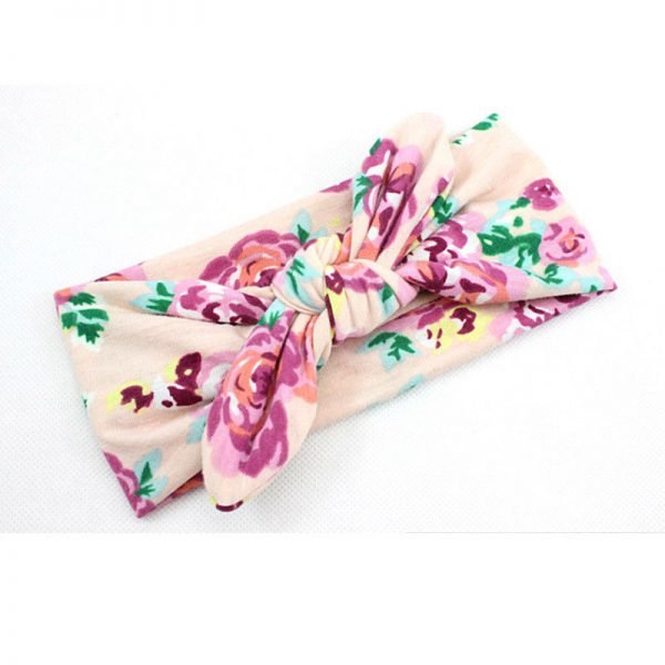 New Colorful Boho Newborn Toddler Headband Ribbon Elastic Baby Headdress Kids Hair Band Girl Bow Knot - Image 5