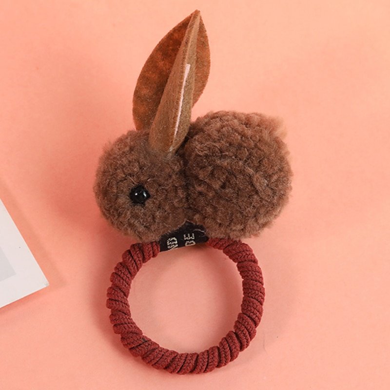 New Cute Animals Rabbit Style Hair Bands Felt Three-Dimensional Plush Rabbit Ears Headband For Children Girls Hair Accessories - Image 5
