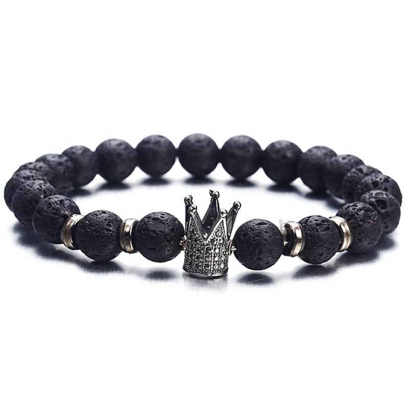New Fashion Beaded Women Men Bracelets Simple Classic Round Bead Charm Bracelets & Bangles For Men Handmade Accessories Gift - Image 2