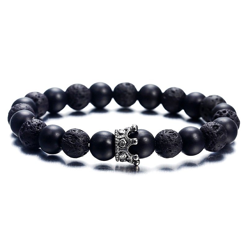 New Fashion Beaded Women Men Bracelets Simple Classic Round Bead Charm Bracelets & Bangles For Men Handmade Accessories Gift - Image 3