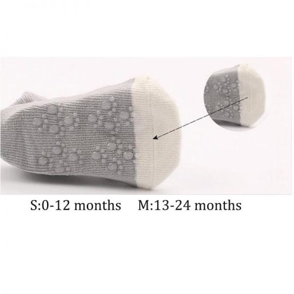 Newborn Cotton  infant Anti-slip socks Baby socks floor socks Boys Girls Cute Cartoon animal Baby Toddler Socks - Image 2