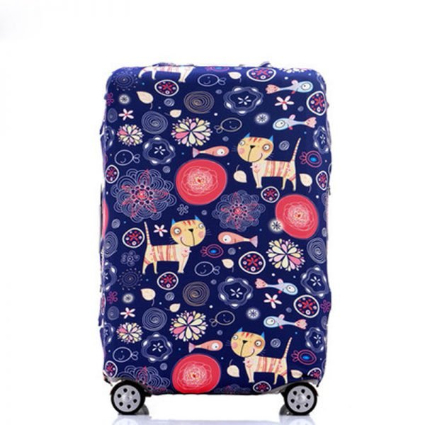 OKOKC World Map Elastic Thick Luggage Cover for Trunk Case Apply to 18''-32'' Suitcase,Suitcase Protective Cover Travel Accessor - Image 3