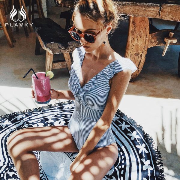 PLAVKY-2019-Sexy-Female-Retro-V-Neck-Blue-Striped-Swimsuit-One-Piece-Ruffled-Push-Up-Padded.jpg