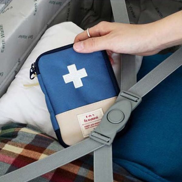 Portable Storage Bag First Aid Emergency Medicine Bag Outdoor Pill Survival Organizer Emergency Kits Package Travel Accessories - Image 2