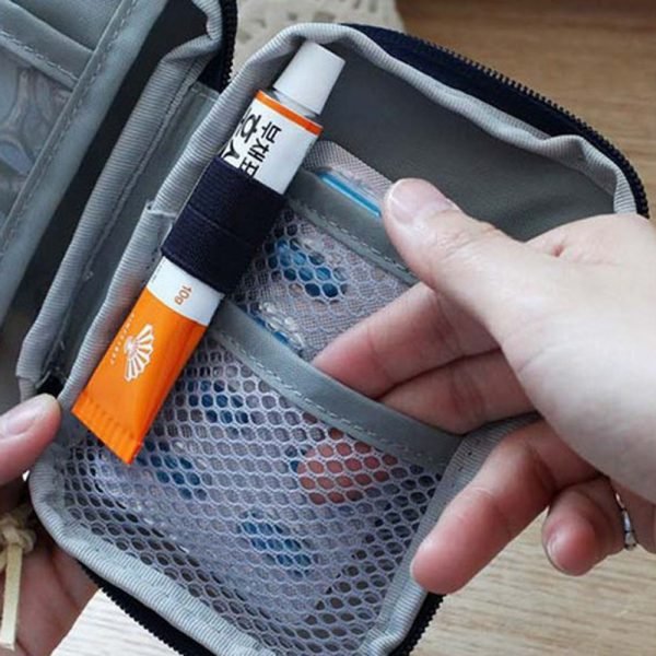 Portable Storage Bag First Aid Emergency Medicine Bag Outdoor Pill Survival Organizer Emergency Kits Package Travel Accessories - Image 4