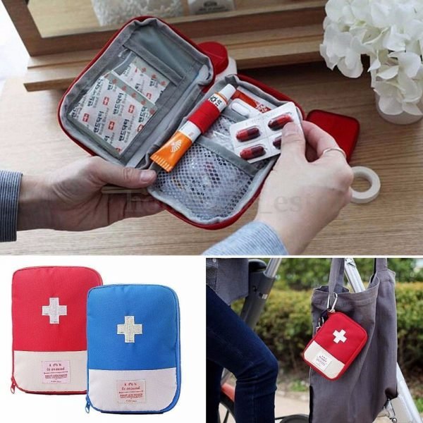 Portable Storage Bag First Aid Emergency Medicine Bag Outdoor Pill Survival Organizer Emergency Kits Package Travel Accessories - Image 6