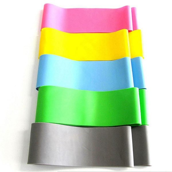 Resistance Bands fitness Loop Yoga Pilates Home GYM Fitness Exercise Workout Training pull up Rubber Bands 2018 Wholesale - Image 5