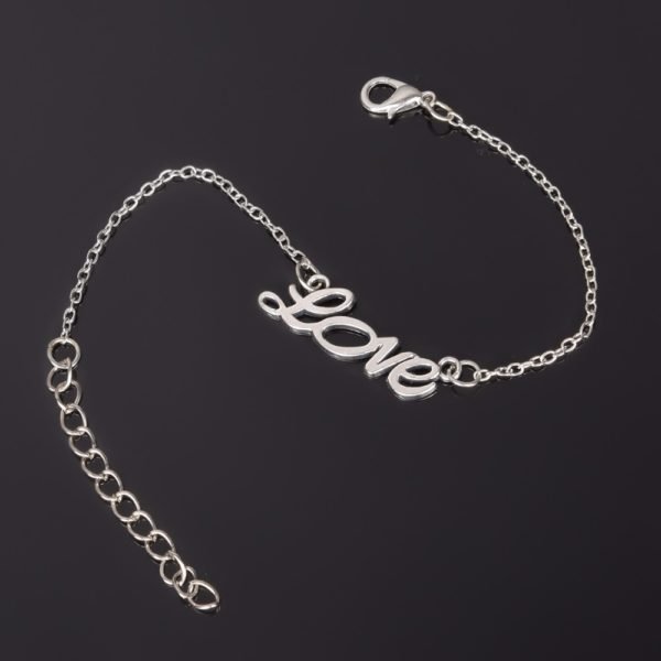 Simple Style Silver Plated Charm Bracelet Jewelry Gift Wedding Banquet Wholesale Top Quality - Image 3