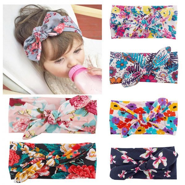 Summer Solid Color Baby Headband Girls Twisted Knotted Nylon Elastic Hair Band Hair Accessories Haarband Baby Girl Headbands - Image 4