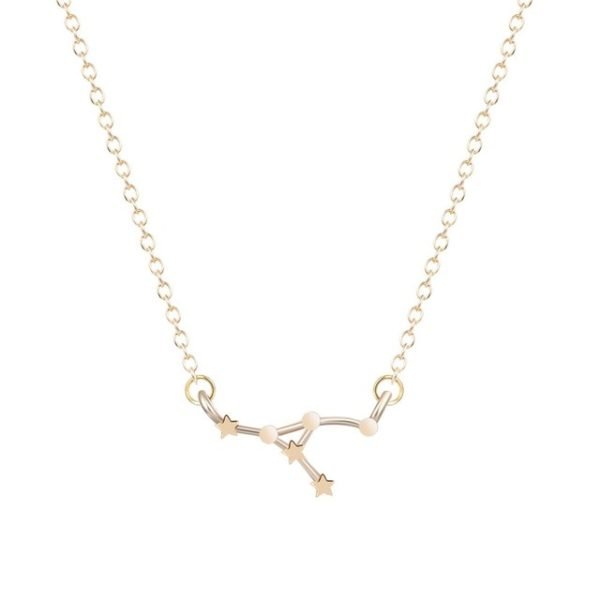 Todorova Star Zodiac Sign 12 Constellation Necklaces & Pendants Choker Necklaces for Women Long Chain Necklace bijoux femme - Image 4
