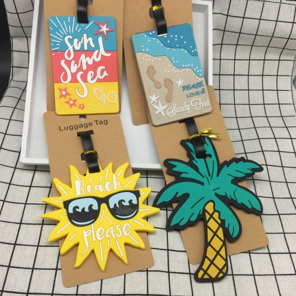 Travel Accessories Creative Luggage Tag Animal Cartoon Silica Gel Suitcase ID Addres Holder Baggage Boarding Tags Portable Label - Image 6
