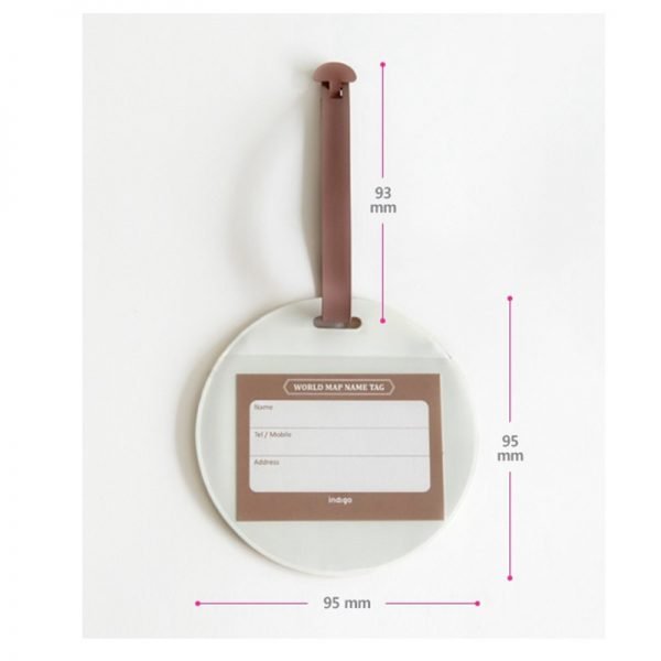 Travel accessories Luggage Tag Creative Casual Map Silica Gel Suitcase Id Address Holder Baggage Boarding Tag Portable Label - Image 5