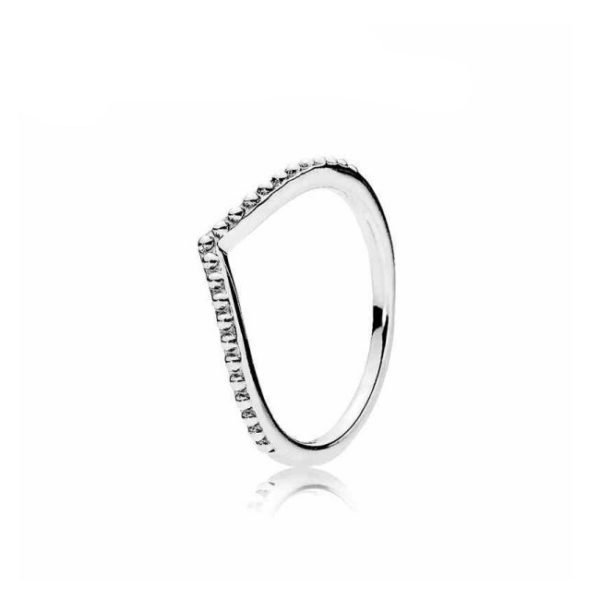 Women's S925 sterling silver ring ring simple couple ring series collection PDLR01 - Image 2