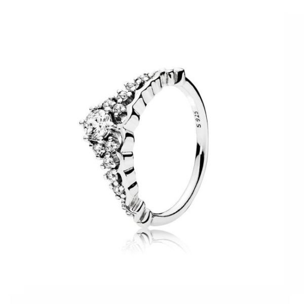 Women's S925 sterling silver ring ring simple couple ring series collection PDLR01 - Image 6