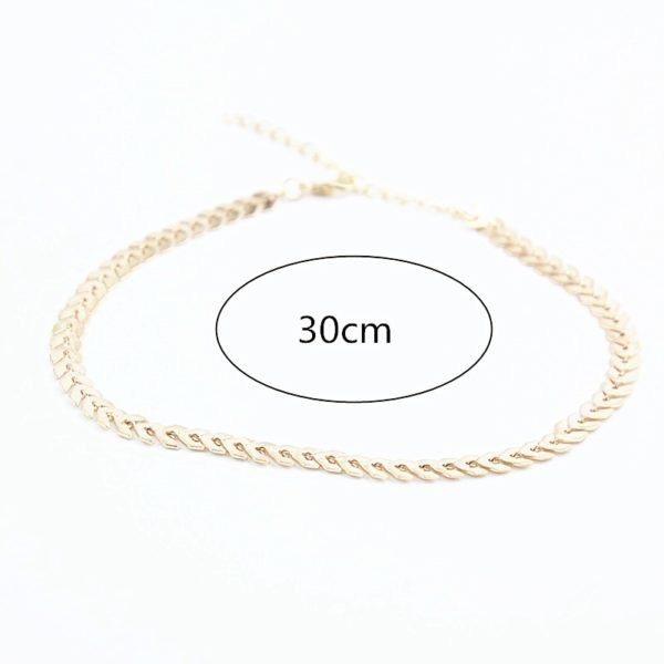 x220 Leaves Chain Sequins Choker Necklaces For Women Bohemia Style Jewelry Statement Necklaces Party Jewelry Best Gift Wholesale - Image 3