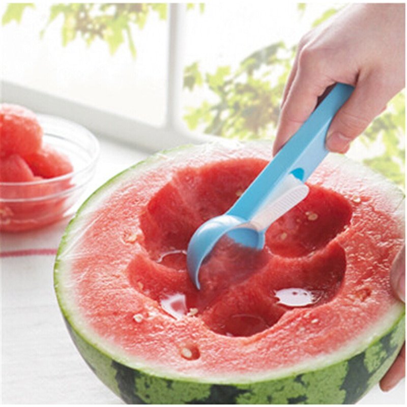 1Pcs New Arrival Plastic Ice Cream Scoop Spoon Melon Ball Dig Sphere Ball Fruit Ice Cream Jelly Spoon Scoop Tools - Image 5