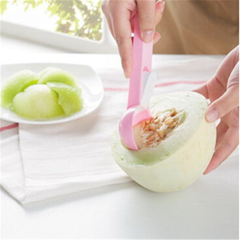 1Pcs New Arrival Plastic Ice Cream Scoop Spoon Melon Ball Dig Sphere Ball Fruit Ice Cream Jelly Spoon Scoop Tools - Image 6