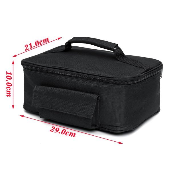 220V/110V Mini Personal Portable Lunch Oven Bag Instant Food Heater Warmer Electric Oven PE Alloy Heating Lunch Box Office - Image 3