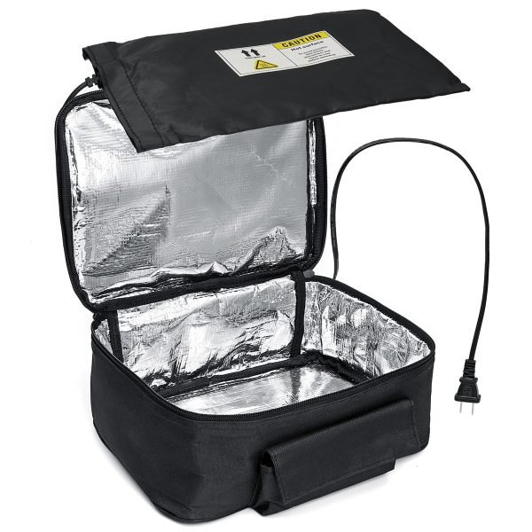 220V/110V Mini Personal Portable Lunch Oven Bag Instant Food Heater Warmer Electric Oven PE Alloy Heating Lunch Box Office - Image 5